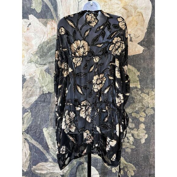 New Free People Velvet Juliet Kimono OS - Picture 5 of 9